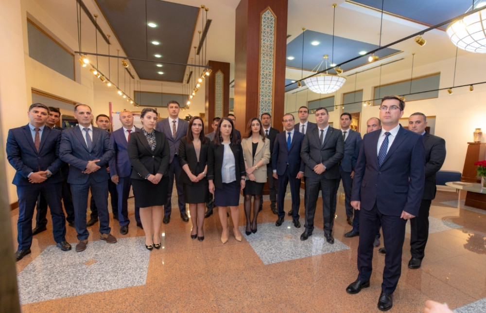 Azərbaycan Respublikası Xarici İşlər Nazirliyinin Naxçıvan Muxtar Respublikasındakı İdarəsinin kollektivi Heydər Əliyev Muzeyini ziyarət ediblər<font color=red> - FOTOLAR</font>