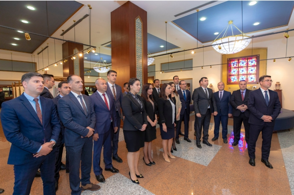 Azərbaycan Respublikası Xarici İşlər Nazirliyinin Naxçıvan Muxtar Respublikasındakı İdarəsinin kollektivi Heydər Əliyev Muzeyini ziyarət ediblər<font color=red> - FOTOLAR</font>