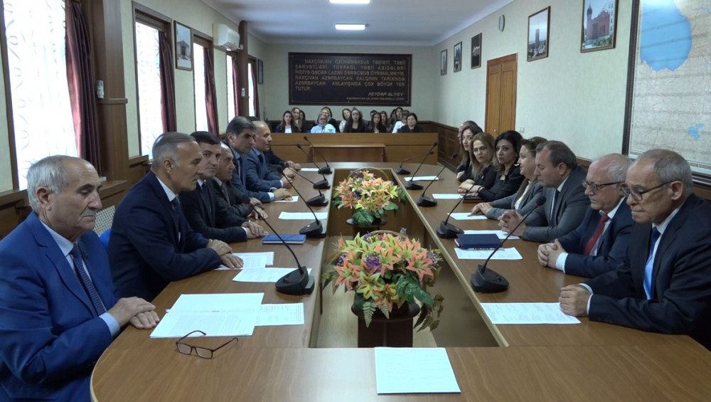 AMEA Naxçıvan Bölməsində elmi konfrans keçirilib<font color=red> - FOTOLAR</font>