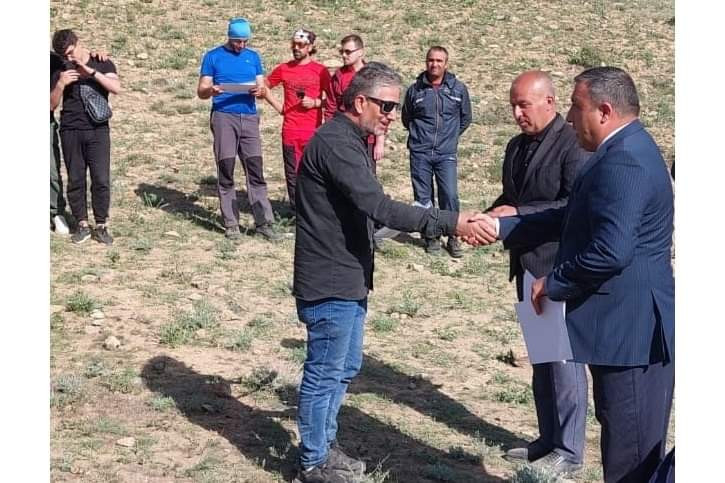 Ümummilli lider Heydər Əliyevin xatirəsi Haçadağın zirvəsində anılıb<font color=red> - FOTOLAR</font>