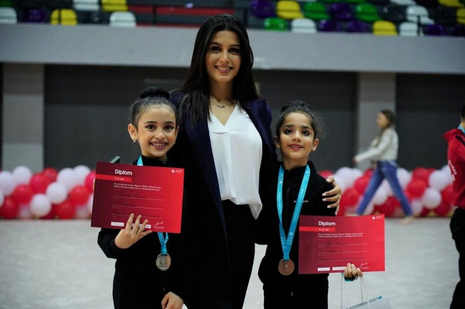 Bölgələrarası kubok yarışında naxçıvanlı gimnastlar 2 medal qazanıblar<font color=red> - FOTOLAR</font>