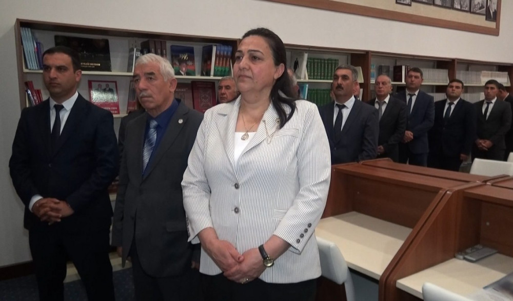 Sədərək Rayon İcra Hakimiyyətinin əməkdaşları Heydər Əliyev Muzeyini ziyarət edib<font color=red> - FOTOLAR</font>