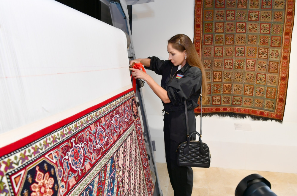 Azərbaycan Milli Xalça Muzeyinin Şuşa filialının fəaliyyəti 31 ildən sonra bərpa edilib<font color=red> - FOTOLAR</font>