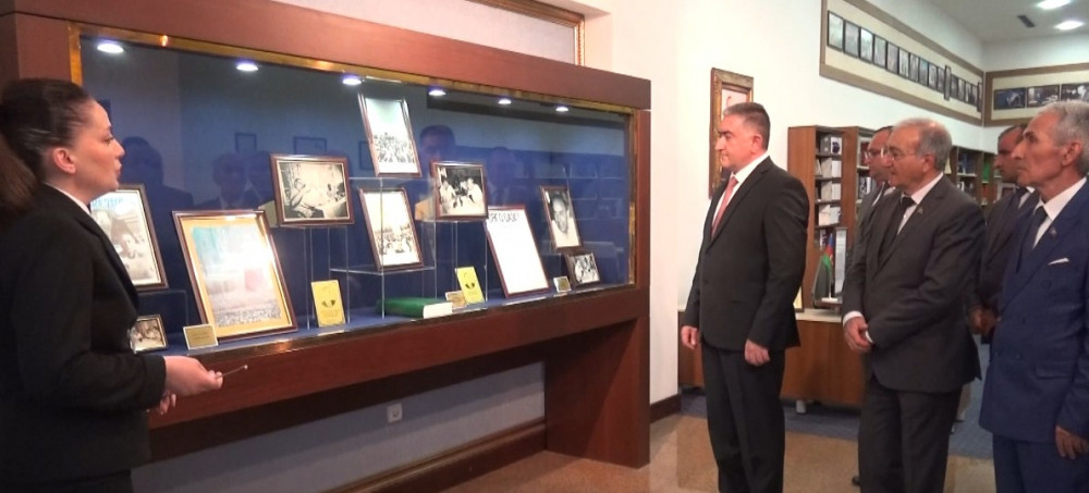 Şahbuz Rayon İcra Hakimiyyətinin kollektivi Heydər Əliyev Muzeyini ziyarət edib<font color=red> - FOTOLAR</font>