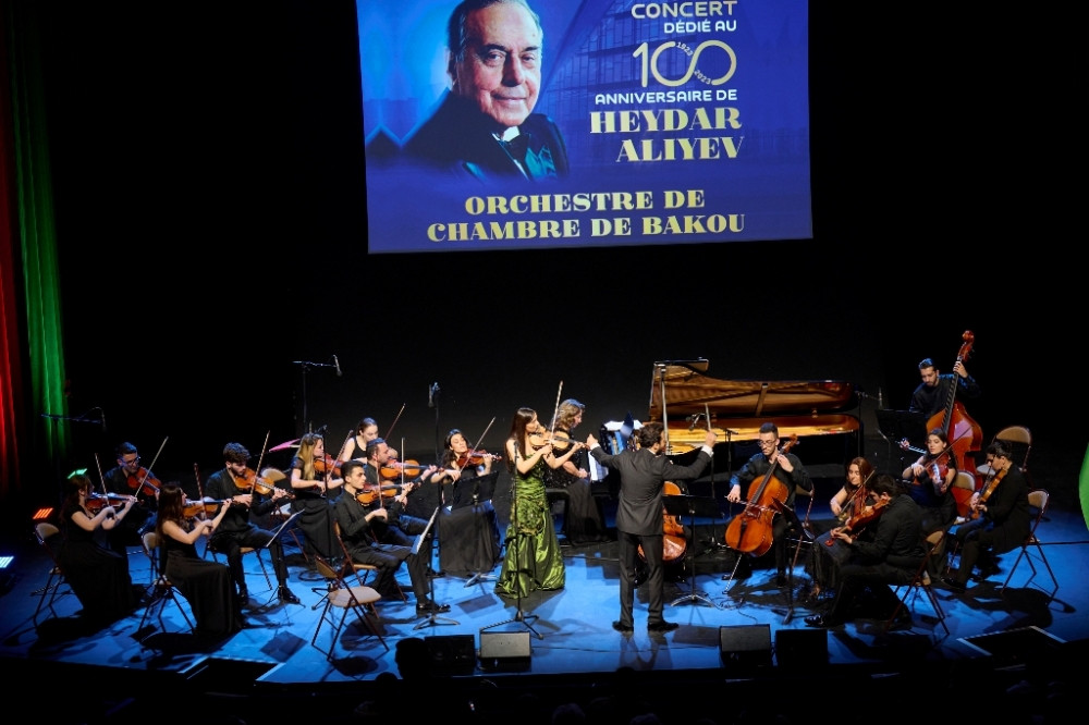 Ümummilli Lider Heydər Əliyevin anadan olmasının 100 illiyi münasibətilə Strasburqda konsert təşkil edilib<font color=red> - FOTOLAR</font>