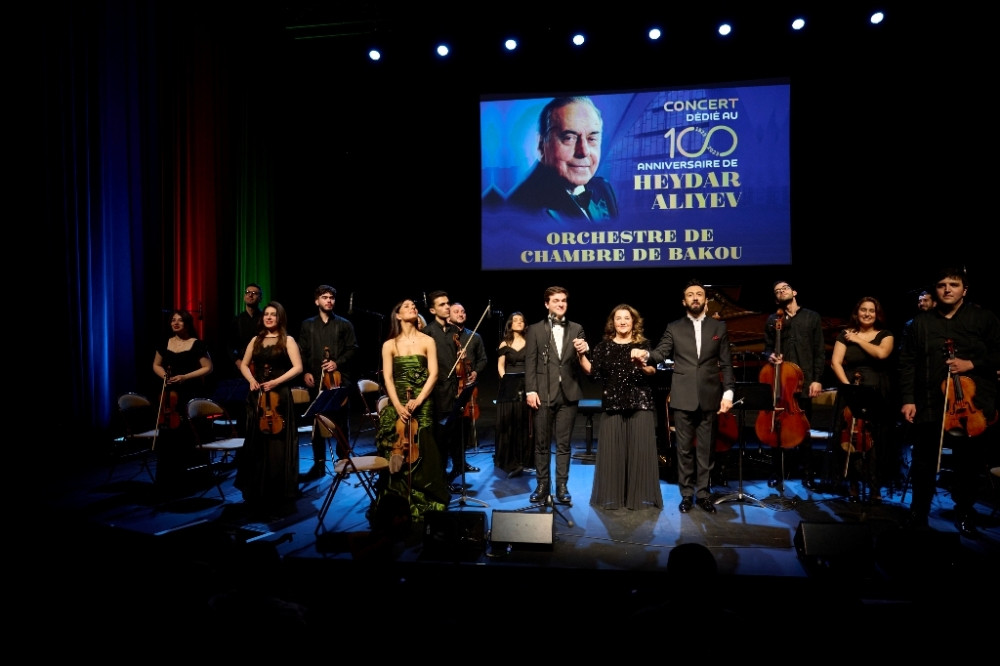 Ümummilli Lider Heydər Əliyevin anadan olmasının 100 illiyi münasibətilə Strasburqda konsert təşkil edilib<font color=red> - FOTOLAR</font>