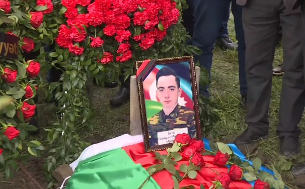 Şəhid Məhəmməd Qarayev Qəbələdə dəfn edilib<font color=red> - FOTOLAR</font>