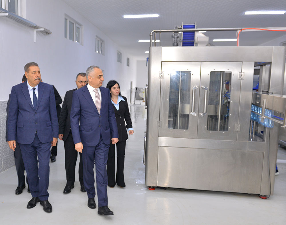 “Çınqıllı” suyunun istehsalı bərpa olunub<font color='red'> - VİDEO</font><font color=red> - FOTOLAR</font>