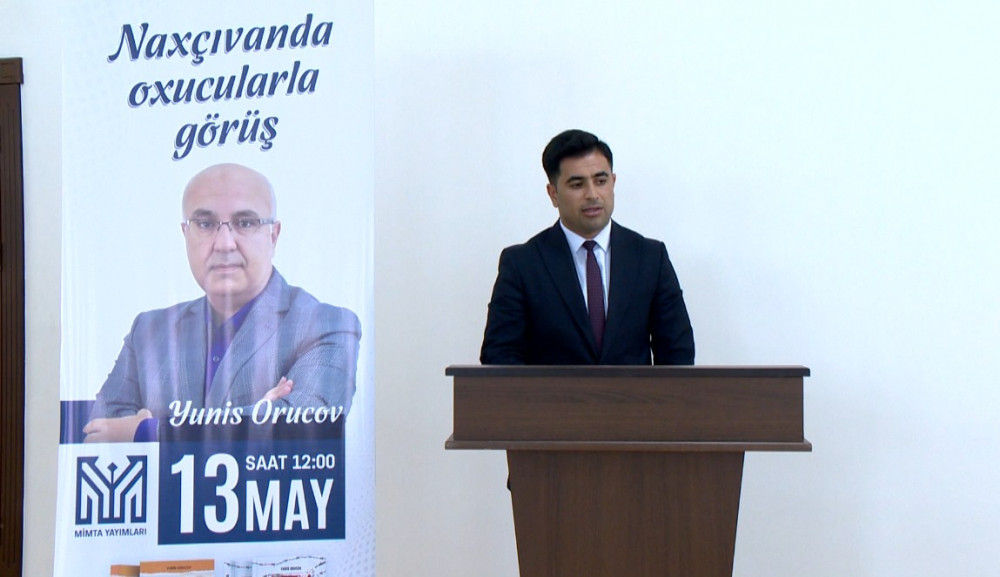 Əməkdar jurnalist, yazıçı Yunis Orucovun tarixi romanlarının təqdimatı olub<font color=red> - FOTOLAR</font>