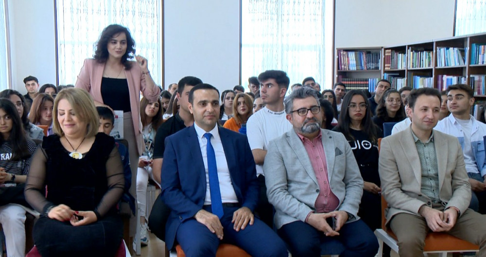 Əməkdar jurnalist, yazıçı Yunis Orucovun tarixi romanlarının təqdimatı olub<font color=red> - FOTOLAR</font>