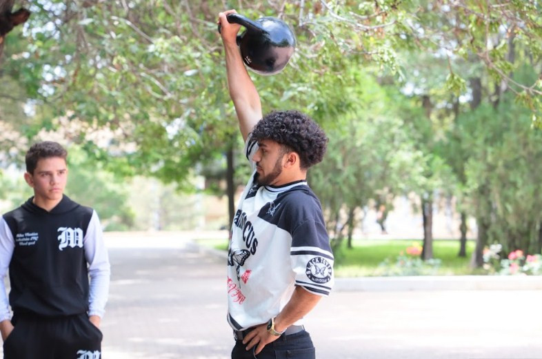 “İdmanla bir gün” layihəsi çərçivəsində açıq havada idman yarışları keçirilib <font color=red> - FOTOLAR</font>