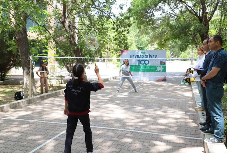 “İdmanla bir gün” layihəsi çərçivəsində açıq havada idman yarışları keçirilib <font color=red> - FOTOLAR</font>