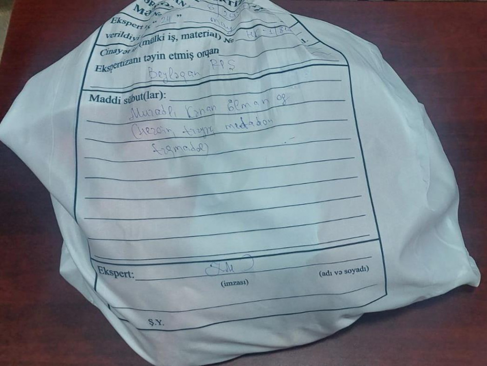 İrandan Azərbaycana narkotik gətirən şəxs saxlanılıb<font color=red> - FOTOLAR</font>