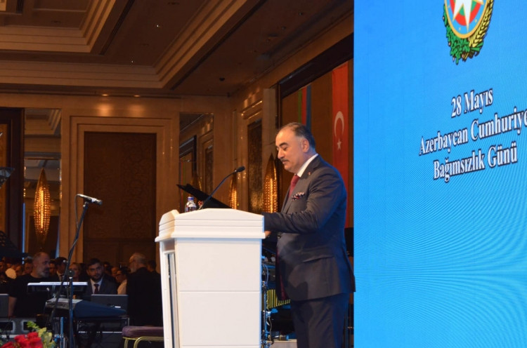 “İki qardaş ölkə arasındakı müttəfiqlik Şuşa bəyannaməsi ilə öz təsdiqini tapıb” – Fuad Oktay<font color=red> - FOTOLAR</font>