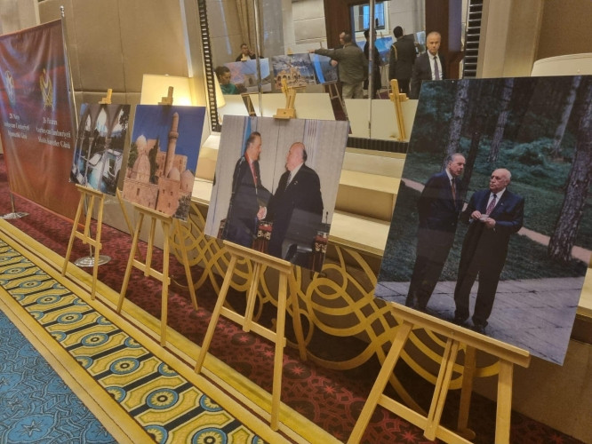 “İki qardaş ölkə arasındakı müttəfiqlik Şuşa bəyannaməsi ilə öz təsdiqini tapıb” – Fuad Oktay<font color=red> - FOTOLAR</font>