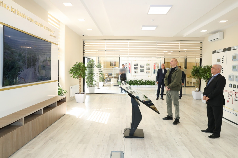 Azərbaycan Prezidenti İlham Əliyev Laçın rayonuna səfər edib<font color=red> - FOTOLAR</font>