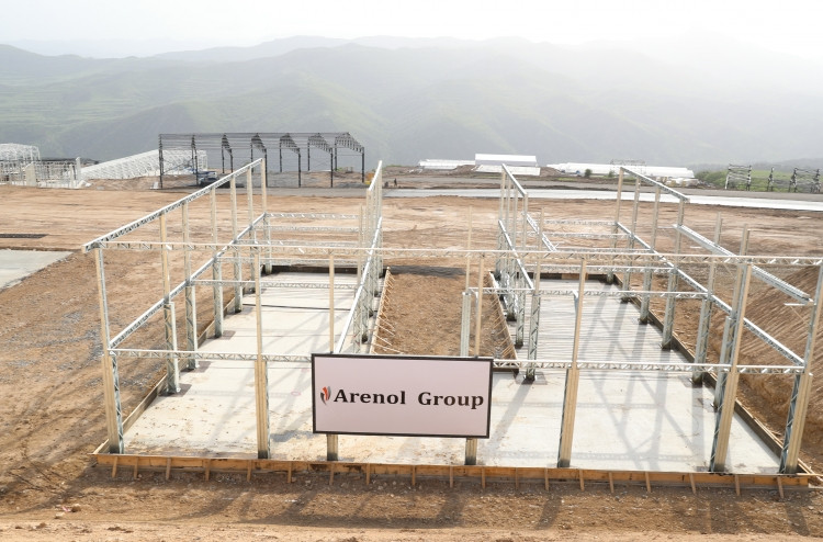 Prezident İlham Əliyev Laçın şəhərində Aqro və Sənaye Parkında görülən işlərlə tanış olub<font color=red> - FOTOLAR</font>