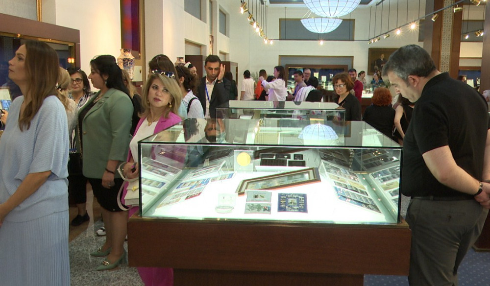 "Naxçıvan Bəşəriyyətin Beşiyi" VI Beynəlxalq Rəsm Festivalının iştirakçıları Naxçıvandadır<font color=red> - FOTOLAR</font>