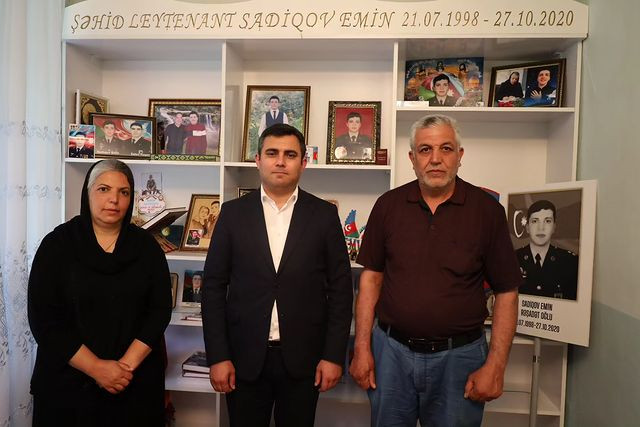 Ceyhun Cəlilov Şahbuzda şəhid ailələri ilə görüşüb<font color=red> - FOTOLAR</font>