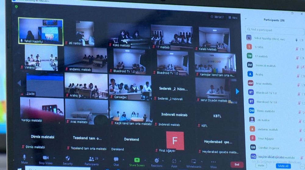 Naxçıvanda uşaq hüquqlarının müdafiəsi ilə bağlı interaktiv dərs keçirilib<font color=red> - FOTOLAR</font>