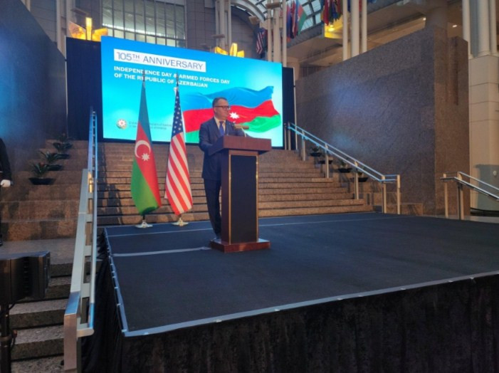 ABŞ-də Azərbaycanın Müstəqillik və Silahlı Qüvvələr günlərinə həsr olunmuş tədbir təşkil edilib<font color=red> - FOTOLAR</font>