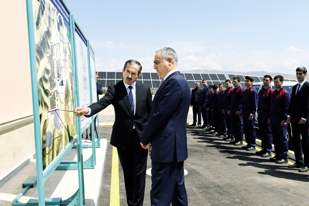 Şərurda yeni Günəş Elektrik  Stansiyası istifadəyə verilib<font color=red> - FOTOLAR</font>