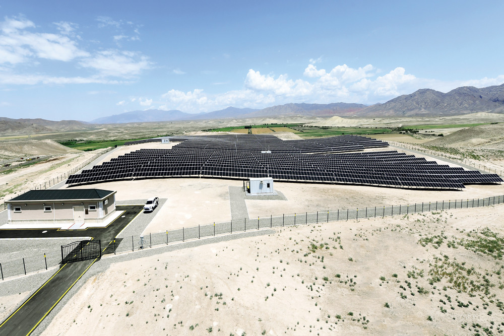 Şərurda yeni Günəş Elektrik  Stansiyası istifadəyə verilib<font color=red> - FOTOLAR</font>