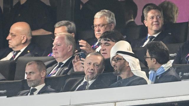 Ərdoğan Çempionlar Liqasının final oyununu izləyir<font color=red> - FOTOLAR</font>