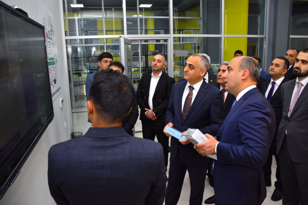 Naxçıvanda "STEAM Təlim-Tədris Mərkəzi"nin açılışı olub<font color='red'> - YENİLƏNİB</font><font color=red> - FOTOLAR</font>