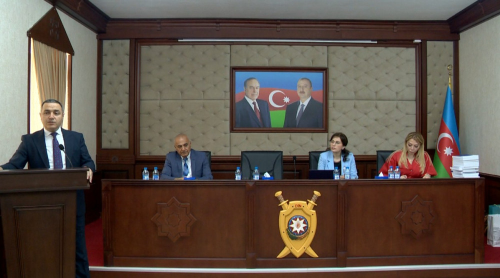 Naxçıvan Muxtar Respublikası Daxili İşlər Nazirliyinin əməkdaşları təlimdə iştirak edib<font color=red> - FOTOLAR</font>