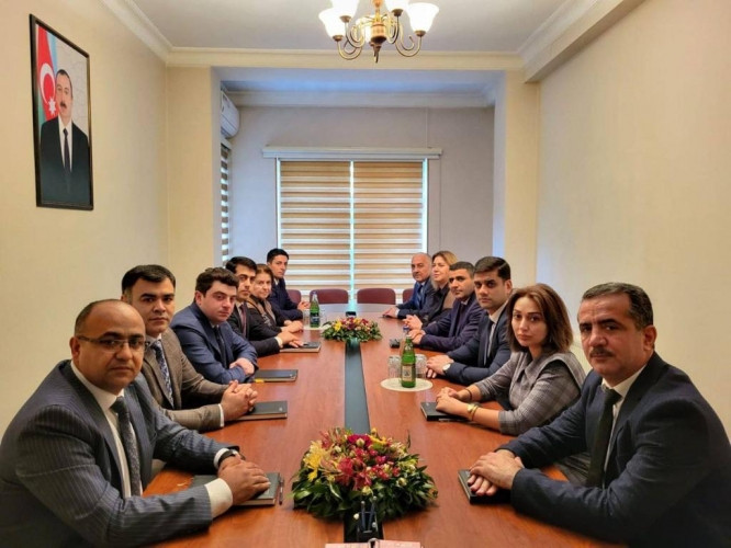 Muxtar Respublikanın Bakıdakı Daimi Nümayəndəliyində Milli Qurtuluş Günü qeyd olunub<font color=red> - FOTOLAR</font>