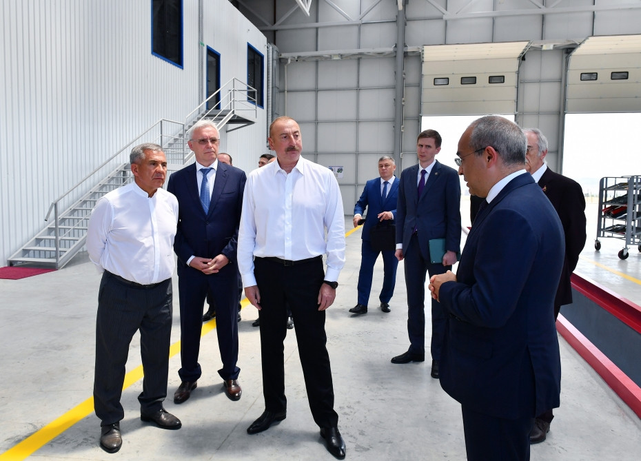 “Araz Vadisi İqtisadi Zonası” Sənaye Parkında “Avto Lizinq Azərbaycan” MMC-nin açılışı olub<font color='red'> - YENİLƏNİB</font><font color=red> - FOTOLAR</font>