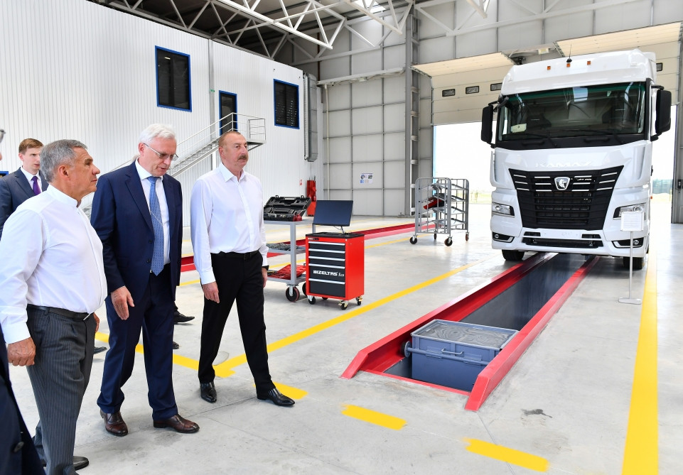 “Araz Vadisi İqtisadi Zonası” Sənaye Parkında “Avto Lizinq Azərbaycan” MMC-nin açılışı olub<font color='red'> - YENİLƏNİB</font><font color=red> - FOTOLAR</font>