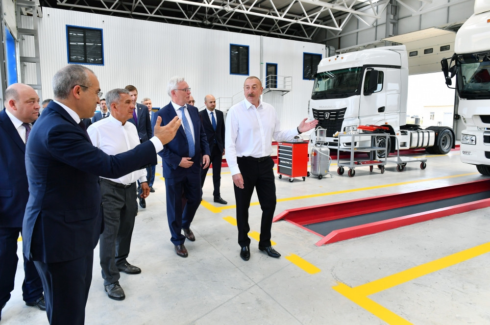 “Araz Vadisi İqtisadi Zonası” Sənaye Parkında “Avto Lizinq Azərbaycan” MMC-nin açılışı olub<font color='red'> - YENİLƏNİB</font><font color=red> - FOTOLAR</font>