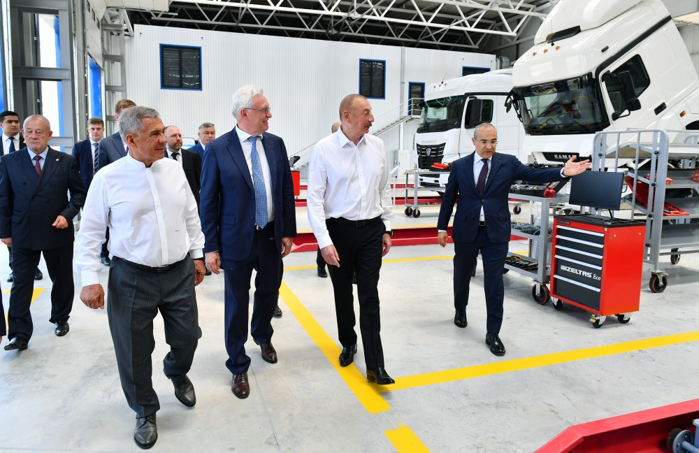 “Araz Vadisi İqtisadi Zonası” Sənaye Parkında “Avto Lizinq Azərbaycan” MMC-nin açılışı olub<font color='red'> - YENİLƏNİB</font><font color=red> - FOTOLAR</font>