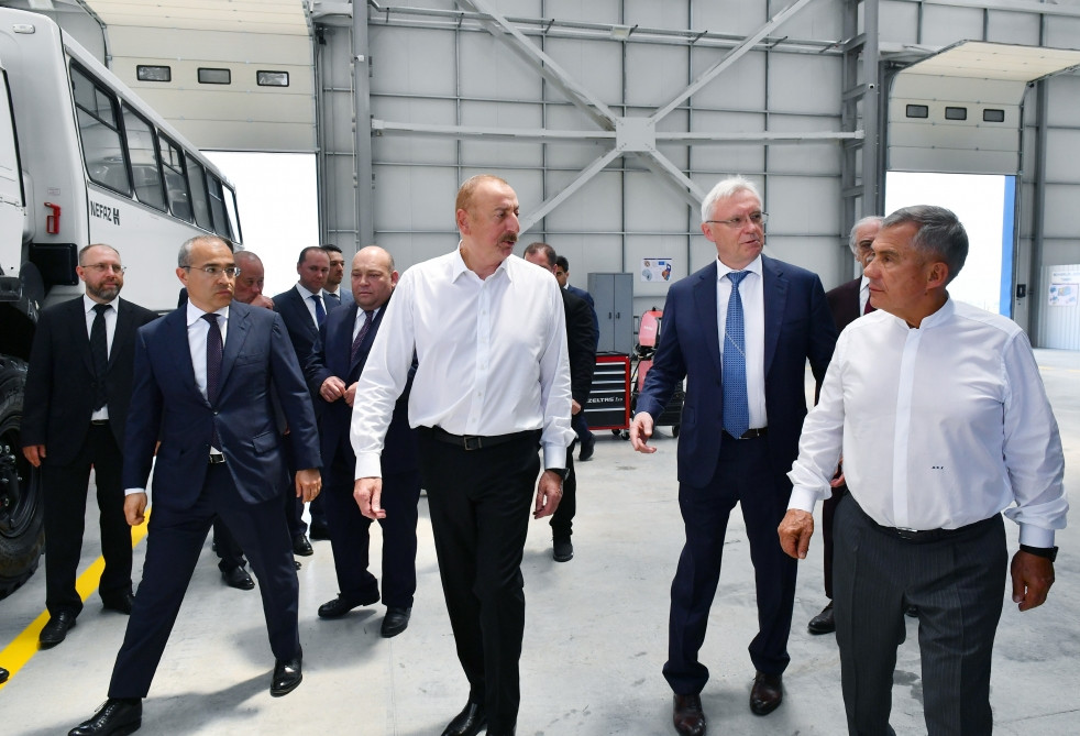 “Araz Vadisi İqtisadi Zonası” Sənaye Parkında “Avto Lizinq Azərbaycan” MMC-nin açılışı olub<font color='red'> - YENİLƏNİB</font><font color=red> - FOTOLAR</font>