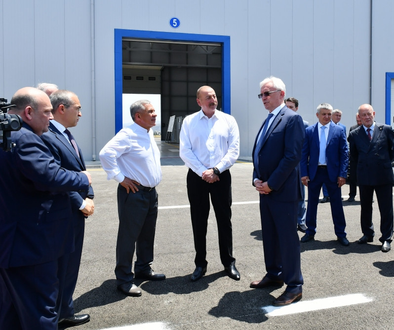 “Araz Vadisi İqtisadi Zonası” Sənaye Parkında “Avto Lizinq Azərbaycan” MMC-nin açılışı olub<font color='red'> - YENİLƏNİB</font><font color=red> - FOTOLAR</font>