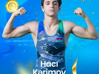 Azərbaycanın iki sərbəst güləşçisi erməni rəqiblərinə qalib gələrək Avropa çempionu olub<font color=red> - FOTOLAR</font>