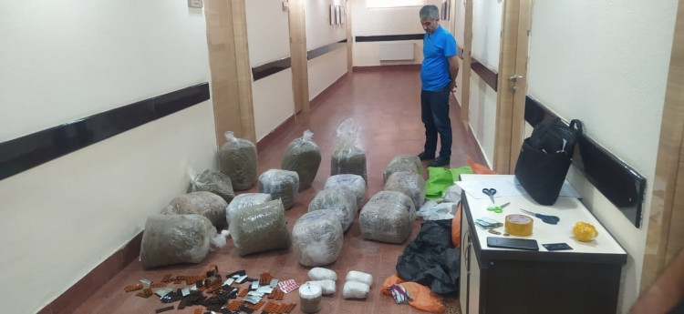 DİN və DSX tərəfindən birgə əməliyyat: 102 kiloqramdan artıq narkotik vasitə götürülüb<font color=red> - FOTOLAR</font>