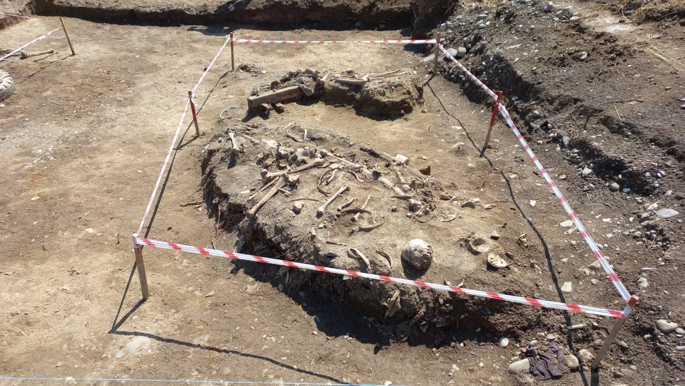 Ağdamda kütləvi məzarlıq aşkarlanıb<font color=red> - FOTOLAR</font>