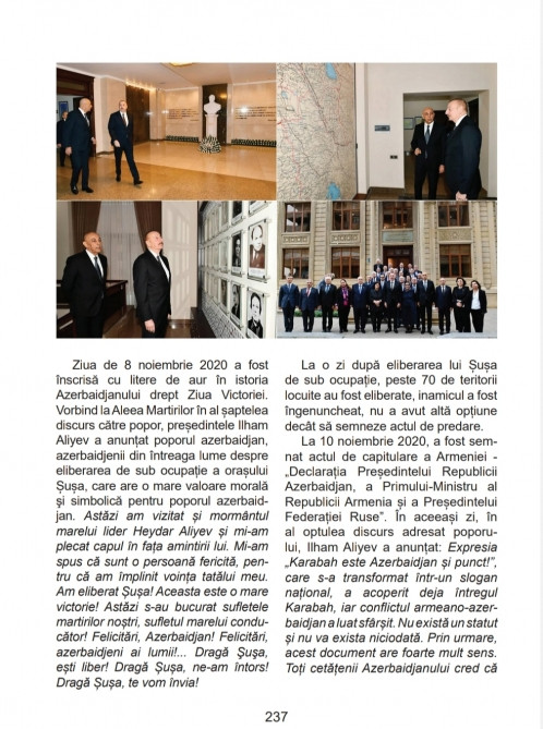  Rumıniyada azərbaycanlıların əzəli torpaqlarına qayıdışına dair məqalə işıq üzü görüb<font color=red> - FOTOLAR</font>