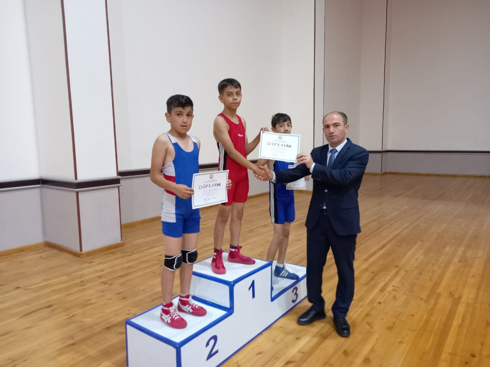 Sərbəst güləş üzrə Naxçıvan şəhər birinciliyi keçirilib<font color=red> - FOTOLAR</font>