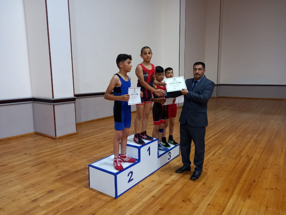 Sərbəst güləş üzrə Naxçıvan şəhər birinciliyi keçirilib<font color=red> - FOTOLAR</font>