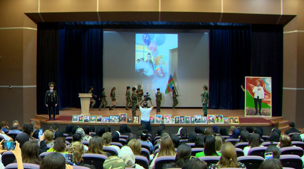 Şəhid leytenant İbrahim Vəlizadənin xatirəsi anılıb<font color=red> - FOTOLAR</font>