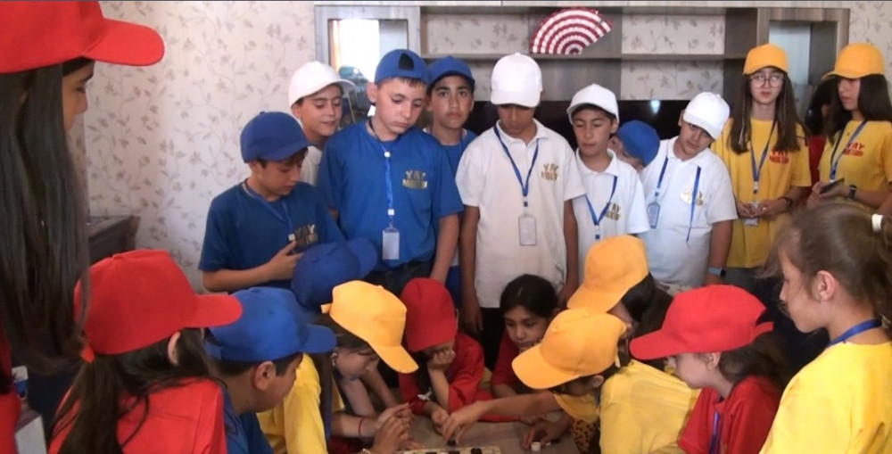 Uşaqlar üçün “Yay məktəbi” başa çatıb<font color=red> - FOTOLAR</font>