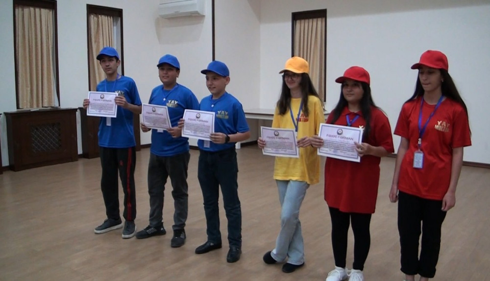 Uşaqlar üçün “Yay məktəbi” başa çatıb<font color=red> - FOTOLAR</font>