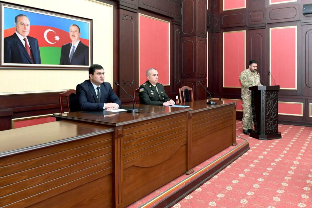 Naxçıvanda “Heydər Əliyev və Azərbaycanda ordu quruculuğu” mövzusunda tədbir keçirilib<font color=red> - FOTOLAR</font>