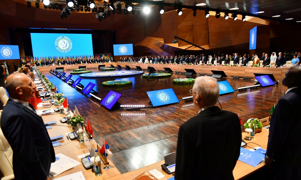 Prezident İlham Əliyev Bakıda keçirilən Qoşulmama Hərəkatının Əlaqələndirmə Bürosunun nazirlər görüşündə iştirak edib<font color='red'> - YENİLƏNİB 1</font><font color=red> - FOTOLAR</font>