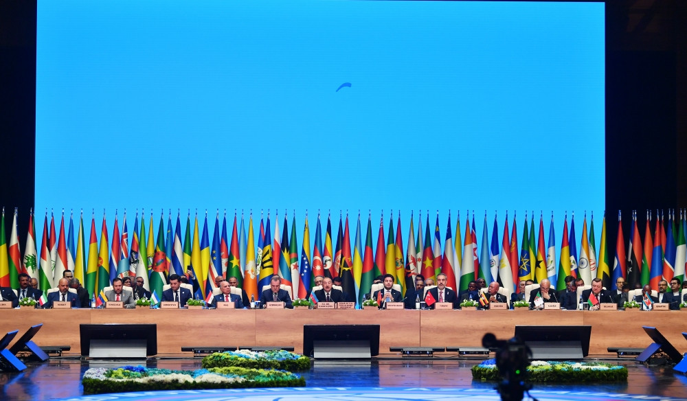 Prezident İlham Əliyev Bakıda keçirilən Qoşulmama Hərəkatının Əlaqələndirmə Bürosunun nazirlər görüşündə iştirak edib<font color='red'> - YENİLƏNİB 1</font><font color=red> - FOTOLAR</font>