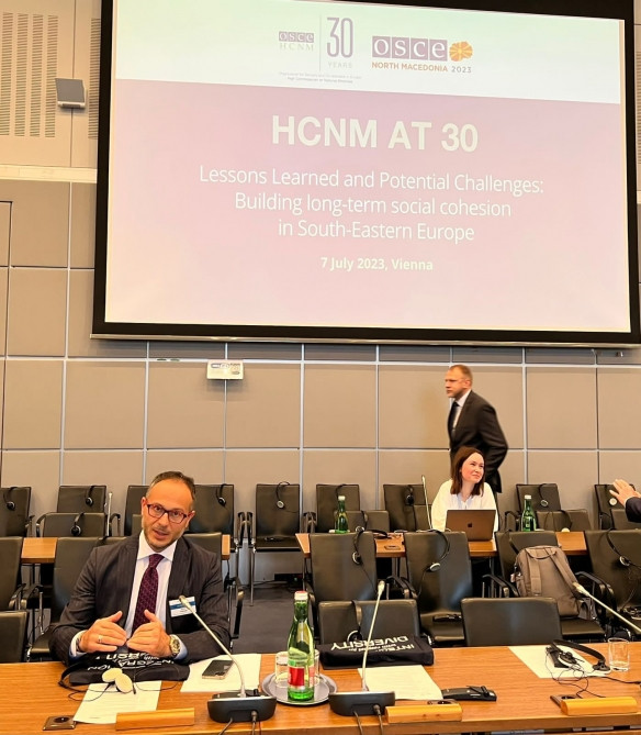 Qərbi Azərbaycan İcması ATƏT-in yüksək səviyyəli tədbirində təmsil olunub<font color=red> - FOTOLAR</font>